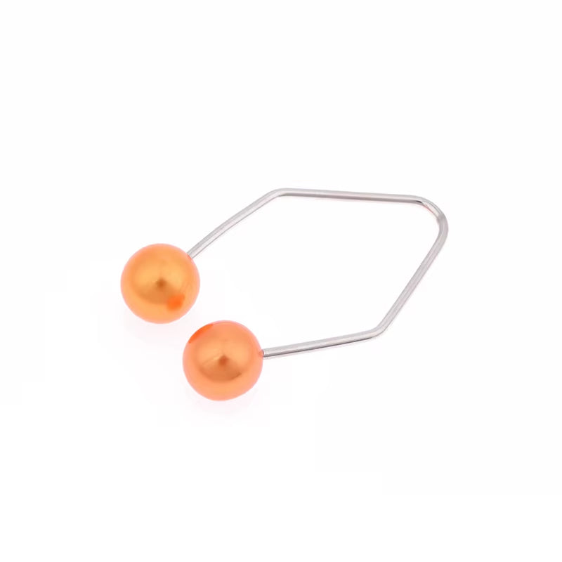 Stainless Steel Dimple Trainer Facial Beauty Tools Pearl Face Muscle Exerciser Cheeks Dimple Maker for Beautiful Smile