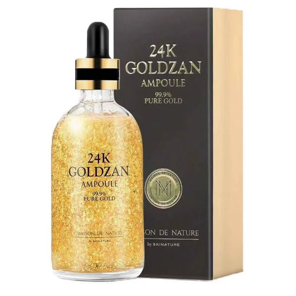 24K Gold Niacinamide Face Serum anti Aging Hyaluronic Acid for Face Shrinks Pores Korean Skin Care Products Korean Cosmetic M1P2